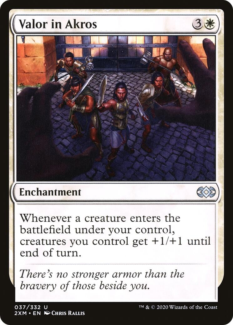 Image for Valor in Akros (37) (Double Masters) - Magic: The Gathering