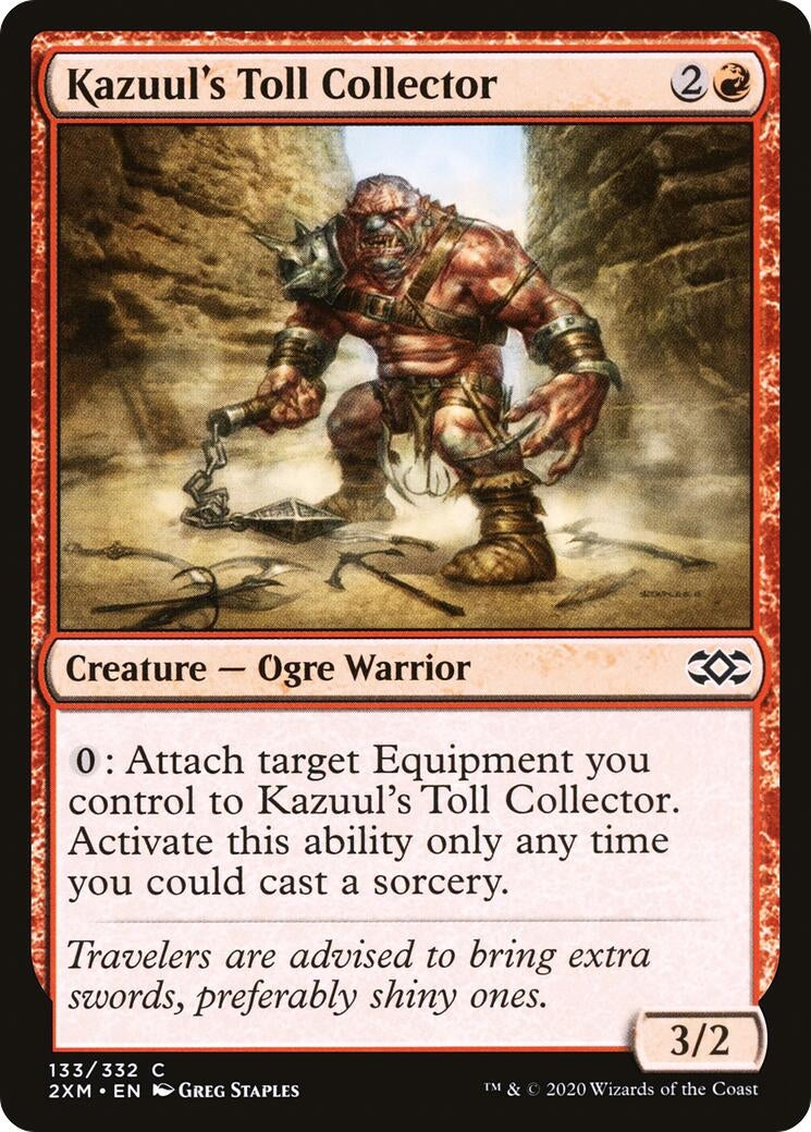 Image for Kazuul's Toll Collector (133) (Double Masters) - Magic: The Gathering