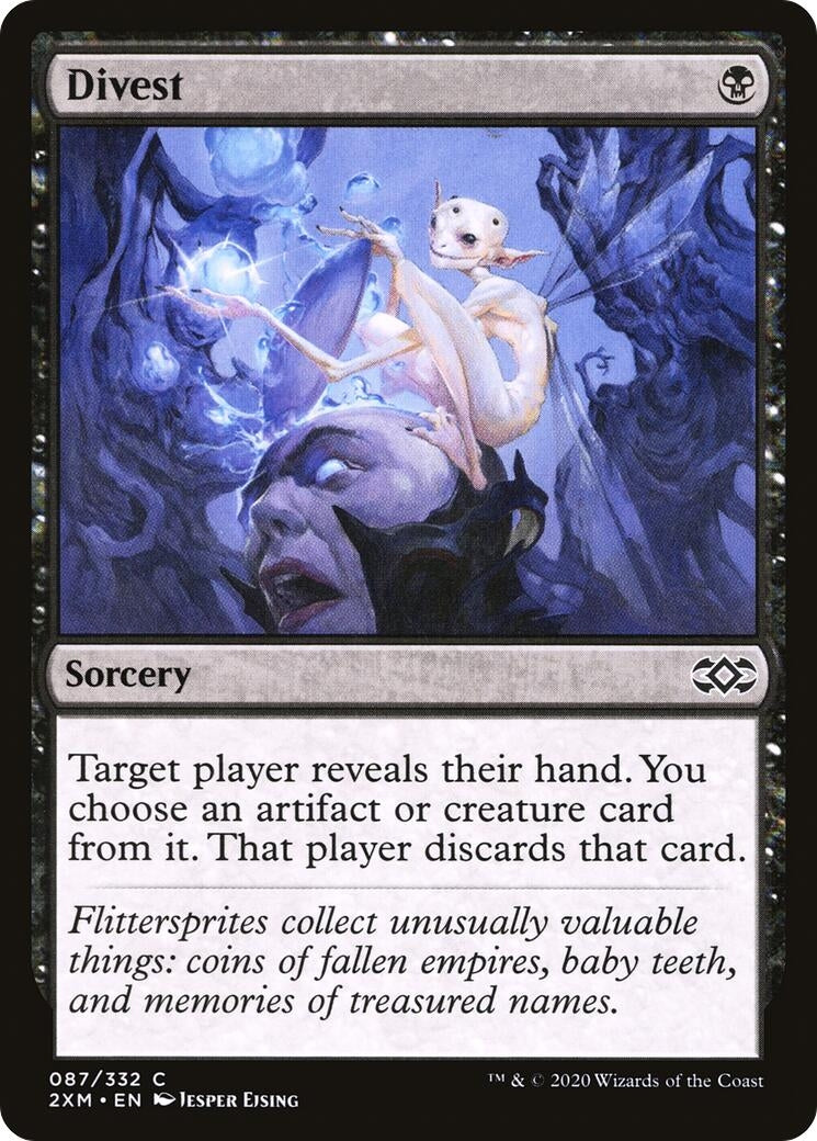 Image for Divest (87) (Double Masters) - Magic: The Gathering