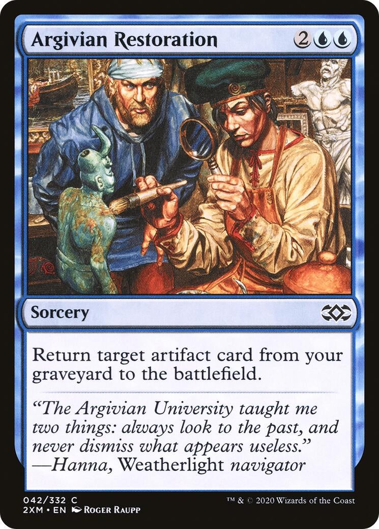 Image for Argivian Restoration (42) (Double Masters) - Magic: The Gathering