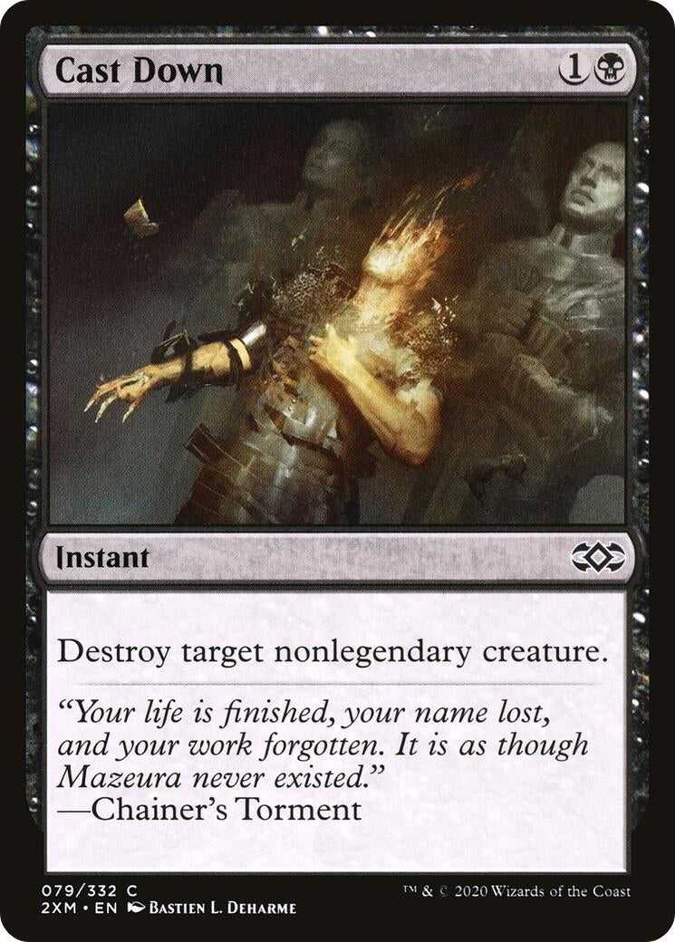 Image for Cast Down (79) (Double Masters) - Magic: The Gathering