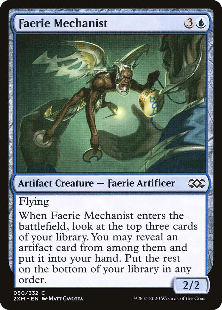 Image for Faerie Mechanist (50) (Double Masters) - Magic: The Gathering