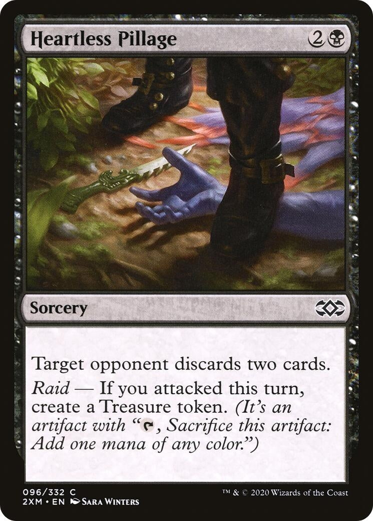 Image for Heartless Pillage (96) (Double Masters) - Magic: The Gathering