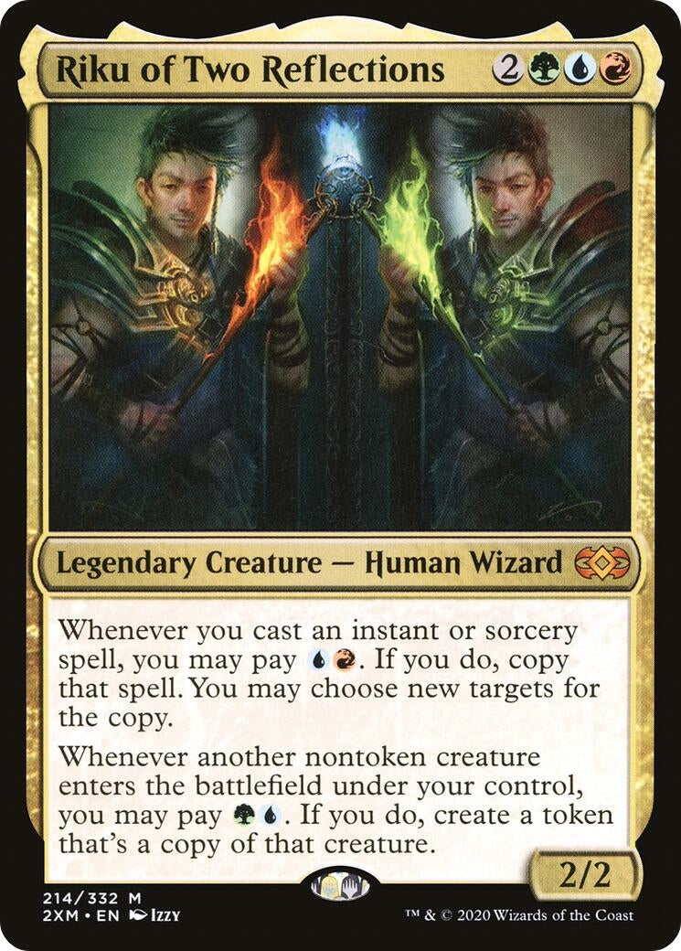 Image for Riku of Two Reflections (214) (Double Masters) - Magic: The Gathering