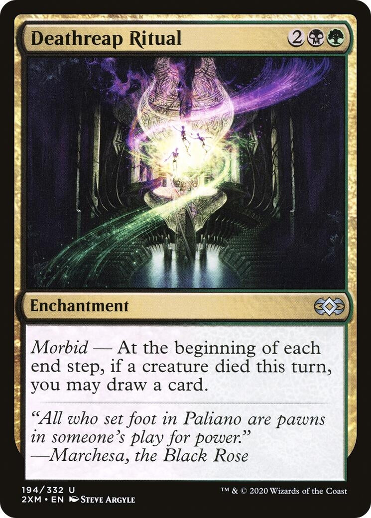 Image for Deathreap Ritual (194) (Double Masters) - Magic: The Gathering