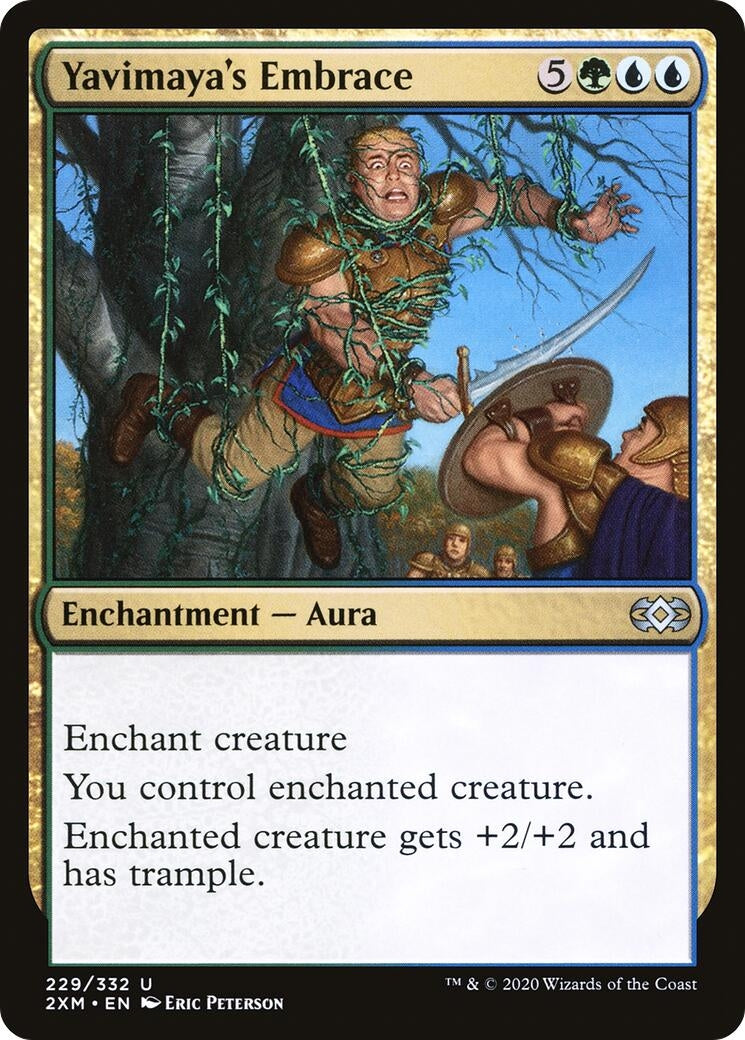 Image for Yavimaya's Embrace (229) (Double Masters) - Magic: The Gathering