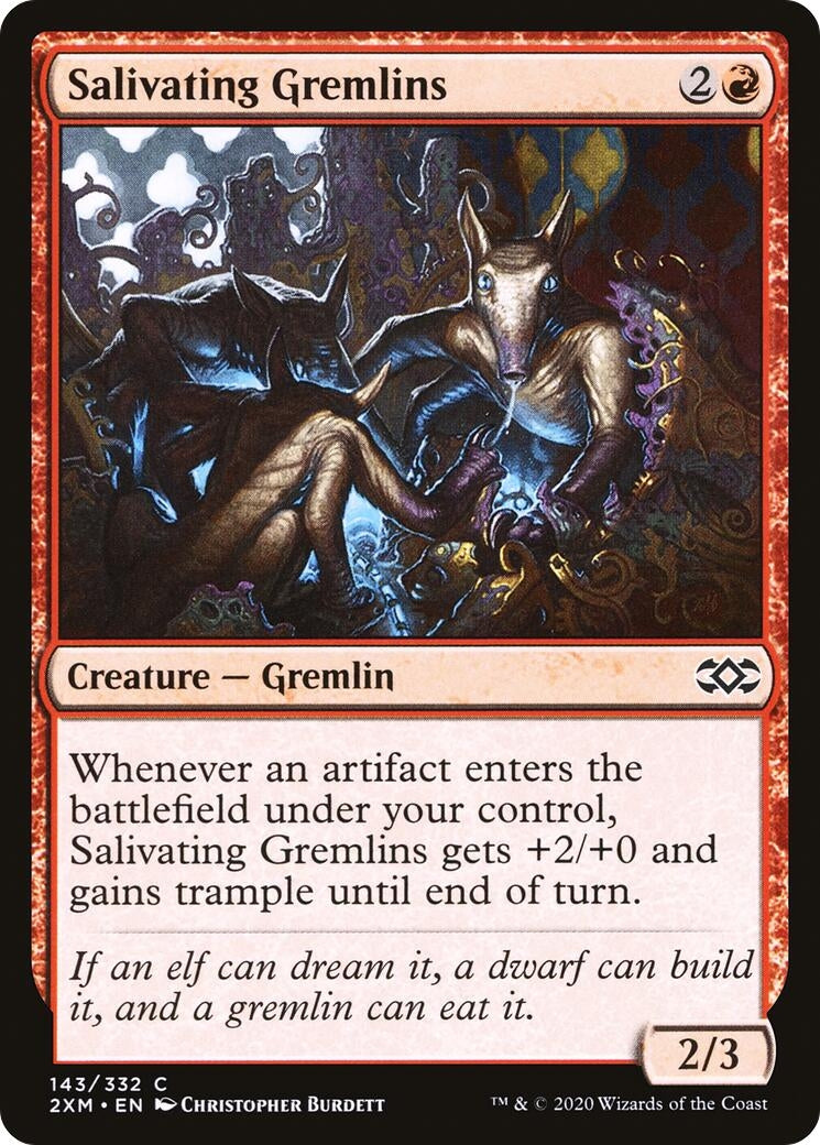 Image for Salivating Gremlins (143) (Double Masters) - Magic: The Gathering