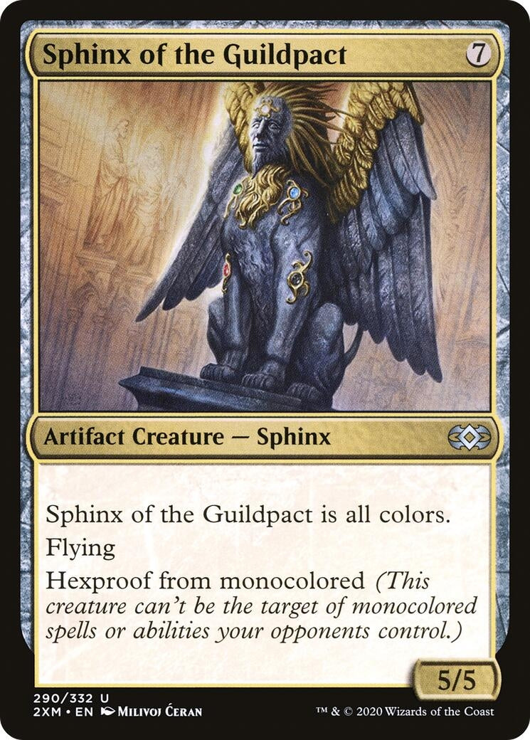 Image for Sphinx of the Guildpact (290) (Double Masters) - Magic: The Gathering