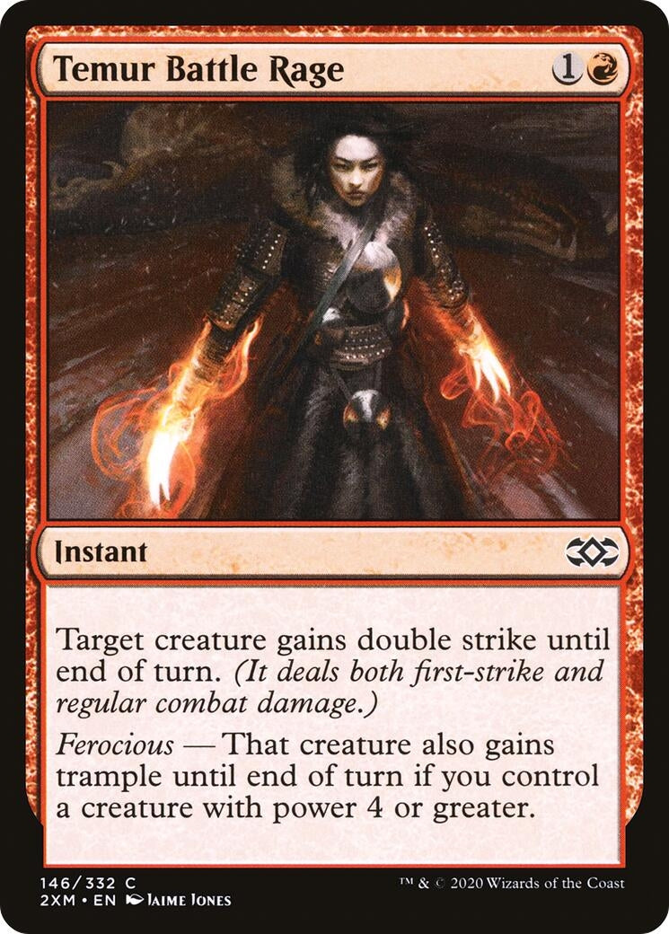 Image for Temur Battle Rage (146) (Double Masters) - Magic: The Gathering