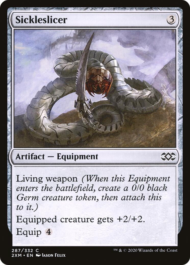 Image for Sickleslicer (287) (Double Masters) - Magic: The Gathering