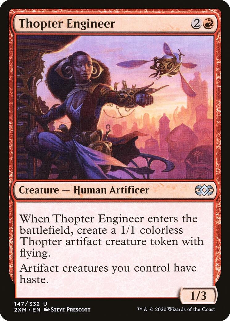 Image for Thopter Engineer (147) (Double Masters) - Magic: The Gathering