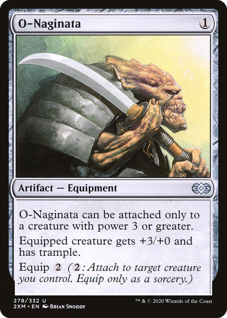Image for O-Naginata (278) (Double Masters) - Magic: The Gathering