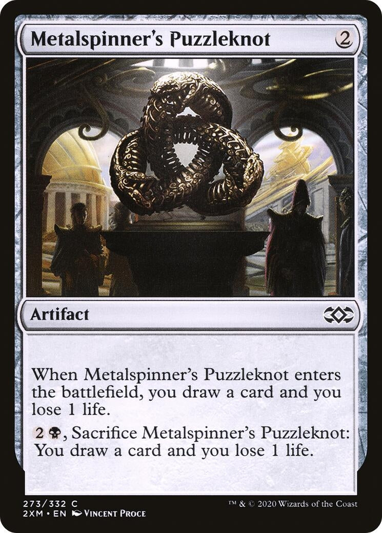 Image for Metalspinner's Puzzleknot (273) (Double Masters) - Magic: The Gathering