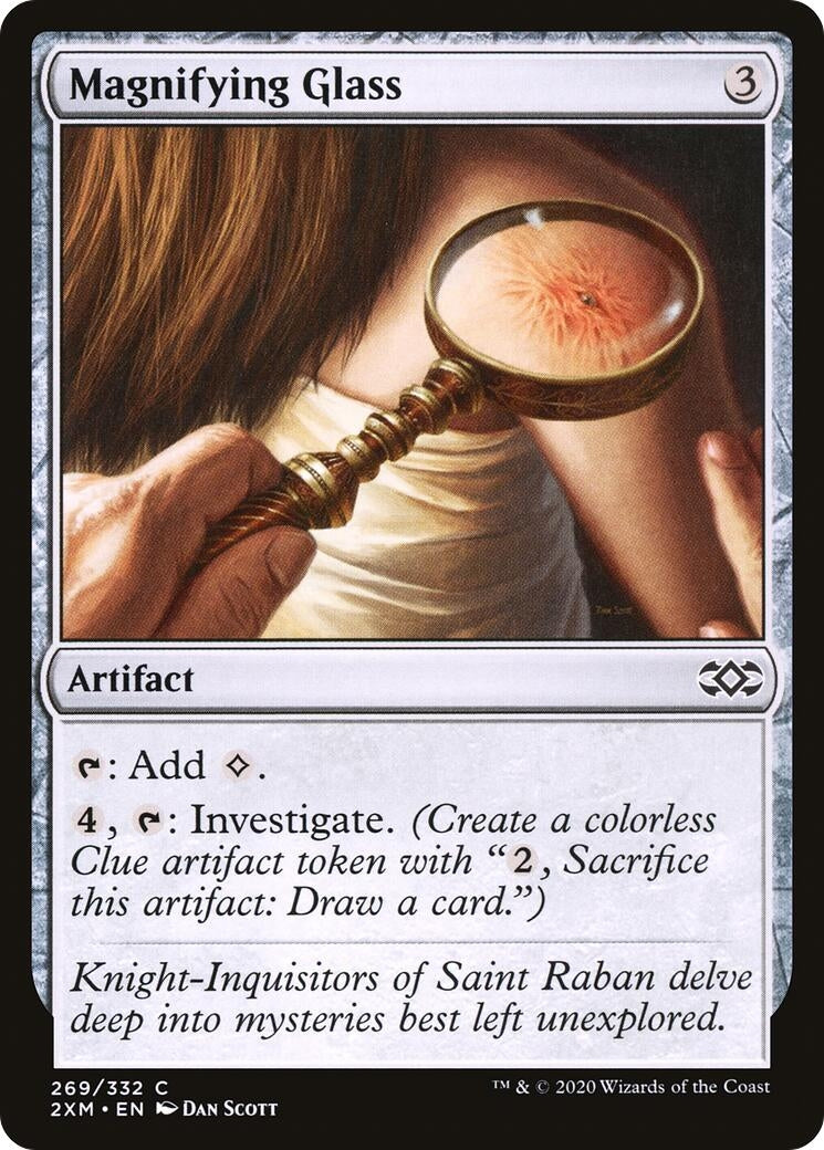 Image for Magnifying Glass (269) (Double Masters) - Magic: The Gathering