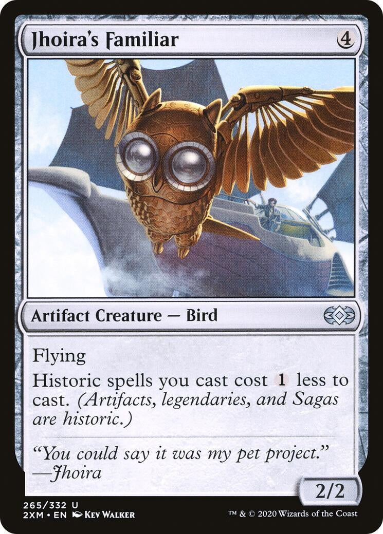 Image for Jhoira's Familiar (265) (Double Masters) - Magic: The Gathering