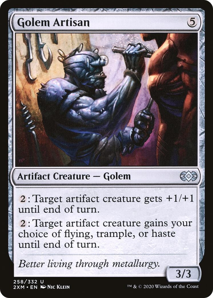 Image for Golem Artisan (258) (Double Masters) - Magic: The Gathering