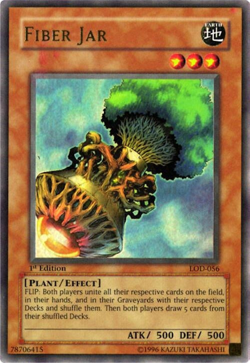 Image for Fiber Jar (LOD-056) (Legacy of Darkness) - YuGiOh