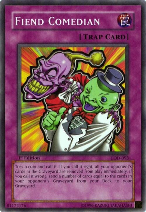 Image for Fiend Comedian (LOD-098) (Legacy of Darkness) - YuGiOh