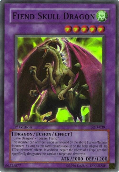 Image for Fiend Skull Dragon (LOD-039) (Legacy of Darkness) - YuGiOh