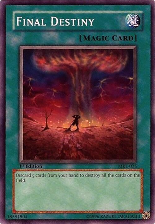 Image for Final Destiny (MRL-035) (Magic Ruler) - YuGiOh