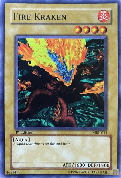 Image for Fire Kraken (MRL-014) (Magic Ruler) - YuGiOh