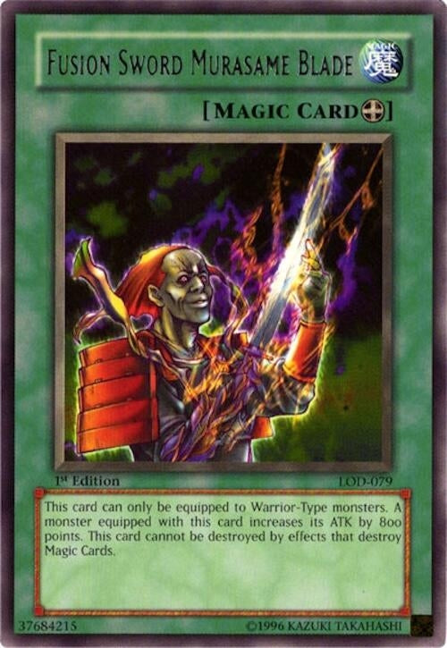Image for Fusion Sword Murasame Blade (LOD-079) (Legacy of Darkness) - YuGiOh