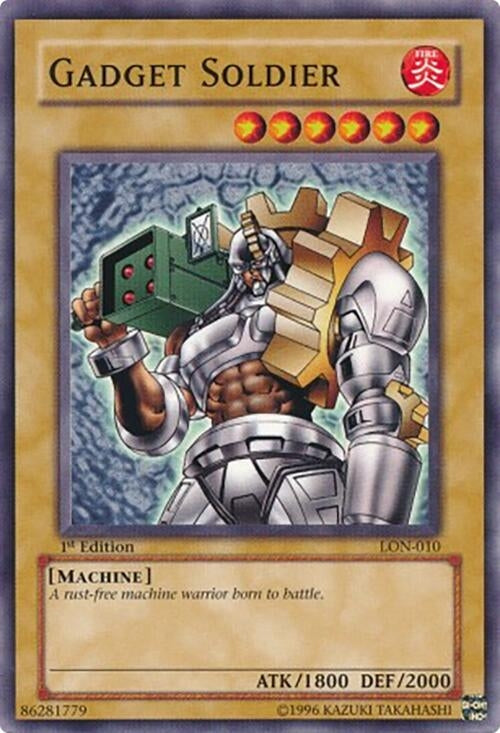Image for Gadget Soldier (LON-010) (Labyrinth of Nightmare) (LON) - YuGiOh