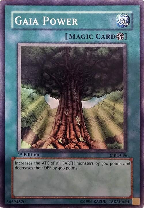 Image for Gaia Power (MRL-096) (Magic Ruler) - YuGiOh