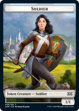 Image for Soldier Token (6) (Double Masters) - Magic: The Gathering
