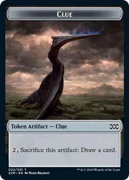 Image for Clue Token (22) (Double Masters) - Magic: The Gathering