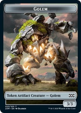 Image for Golem Token (23) (Double Masters) - Magic: The Gathering