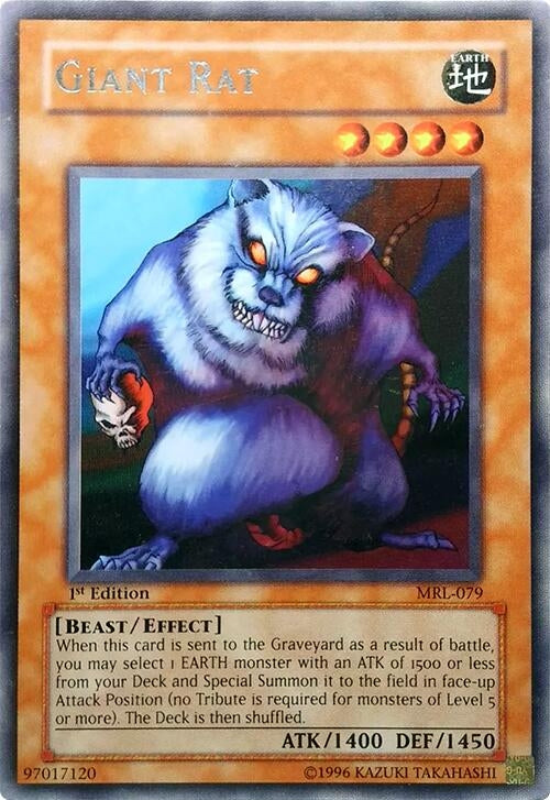 Image for Giant Rat (MRL-079) (Magic Ruler) - YuGiOh