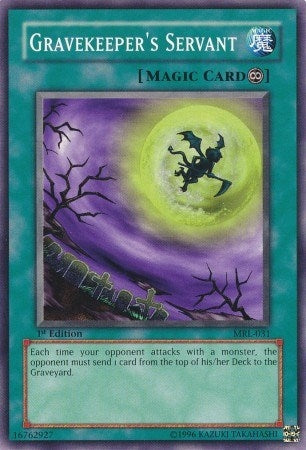 Image for Gravekeeper's Servant (MRL-031) (Magic Ruler) - YuGiOh
