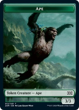 Image for Ape // Beast Double-Sided Token (12 // 13) (Double Masters) - Magic: The Gathering
