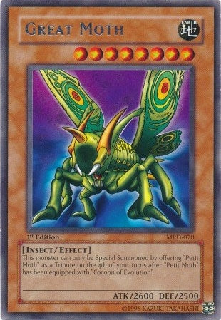 Image for Great Moth (MRD-070) (Metal Raiders) (MRD) - YuGiOh