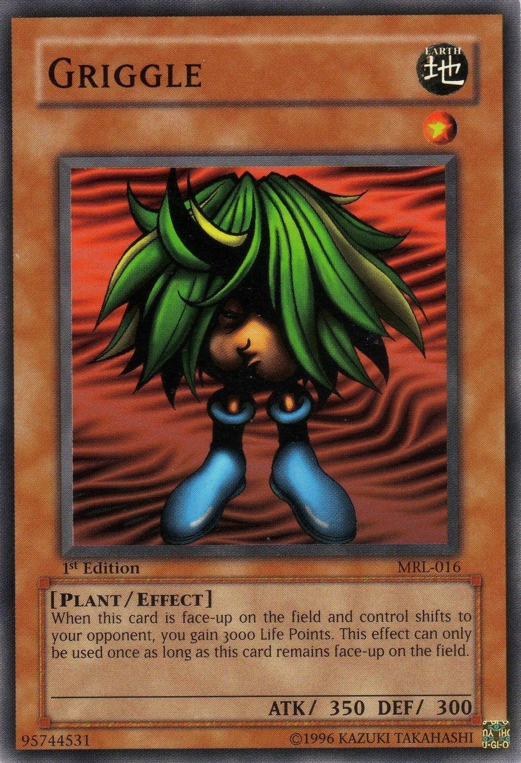 Image for Griggle (MRL-016) (Magic Ruler) - YuGiOh