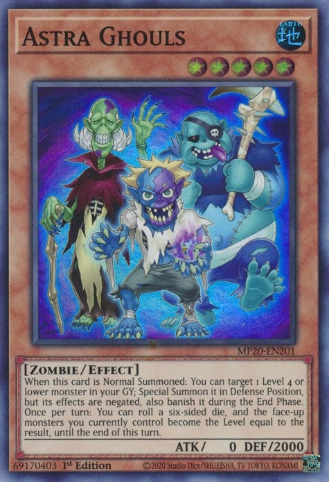 Image for Astra Ghouls (MP20-EN201) (2020 Tin of Lost Memories) - YuGiOh
