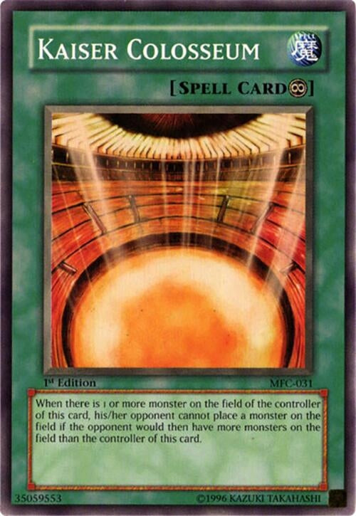 Image for Kaiser Colosseum (MFC-031) (Magician's Force) (MFC) - YuGiOh