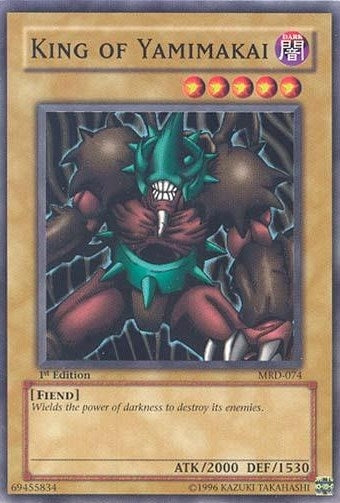 Image for King of Yamimakai (MRD-074) (Metal Raiders) (MRD) - YuGiOh