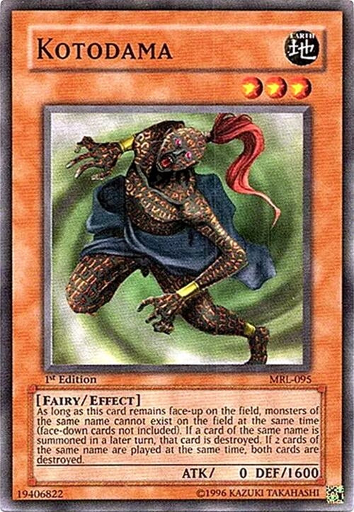 Image for Kotodama (MRL-095) (Magic Ruler) - YuGiOh
