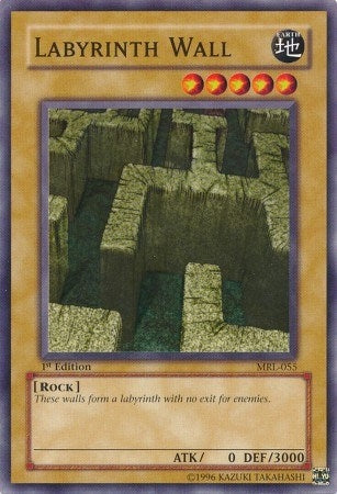 Image for Labyrinth Wall (MRL-055) (Magic Ruler) - YuGiOh