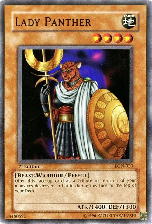 Image for Lady Panther (LON-030) (Labyrinth of Nightmare) (LON) - YuGiOh