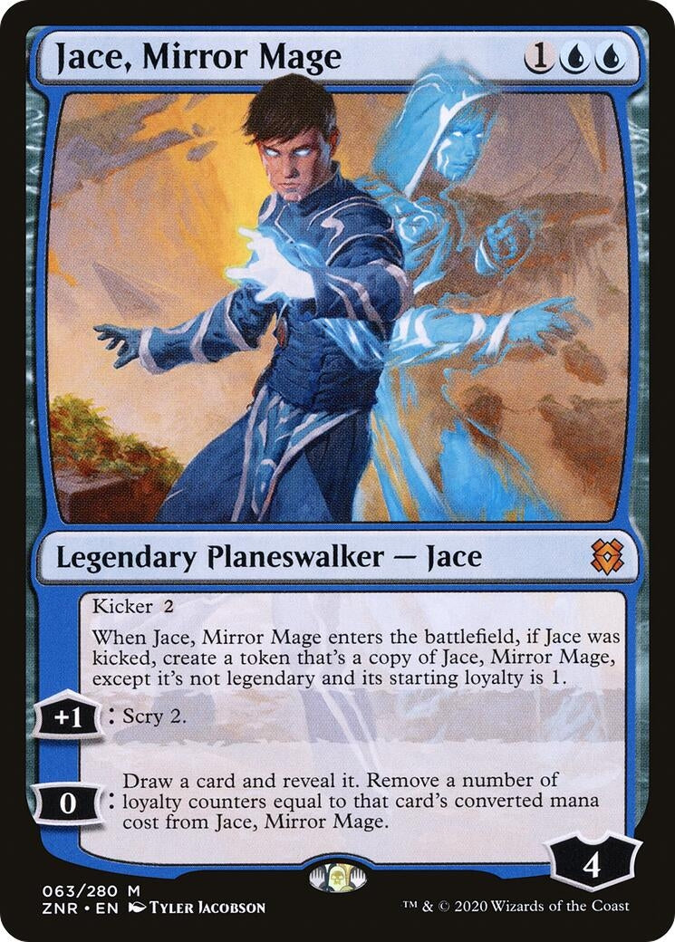 Image for Jace, Mirror Mage (63) (Zendikar Rising) - Magic: The Gathering