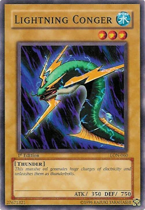 Image for Lightning Conger (LON-060) (Labyrinth of Nightmare) (LON) - YuGiOh