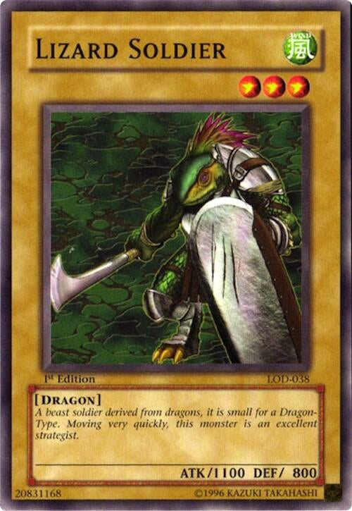 Image for Lizard Soldier (LOD-038) (Legacy of Darkness) - YuGiOh