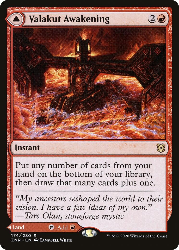 Image for Valakut Awakening (174) (Zendikar Rising) - Magic: The Gathering
