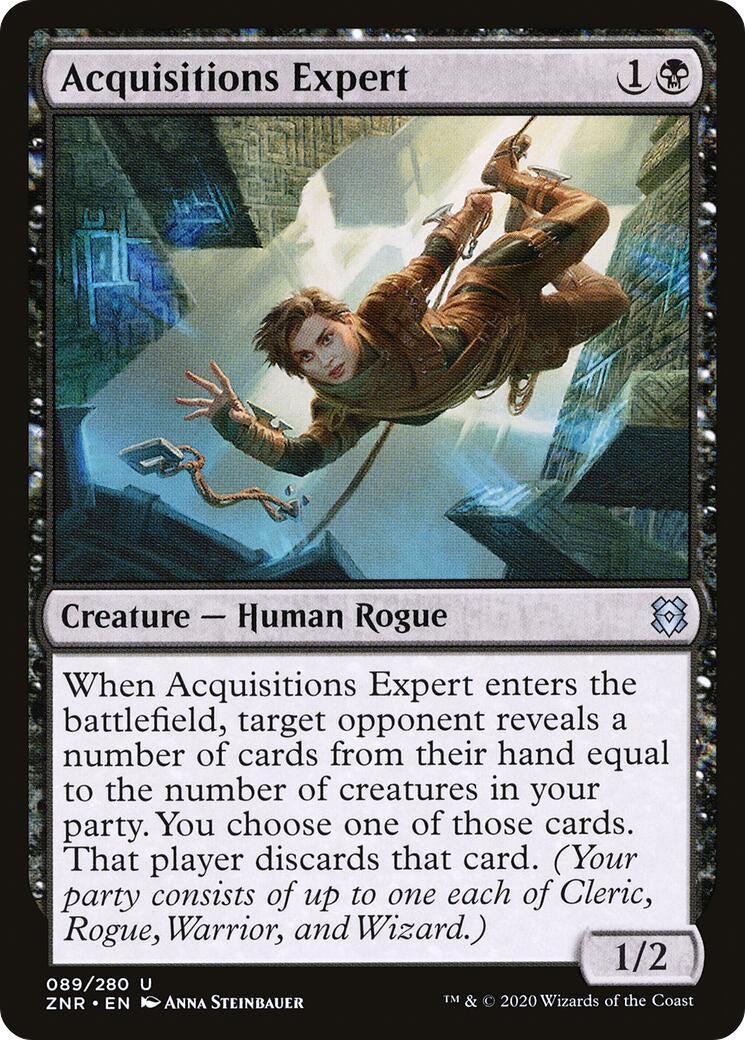 Image for Acquisitions Expert (89) (Zendikar Rising) - Magic: The Gathering