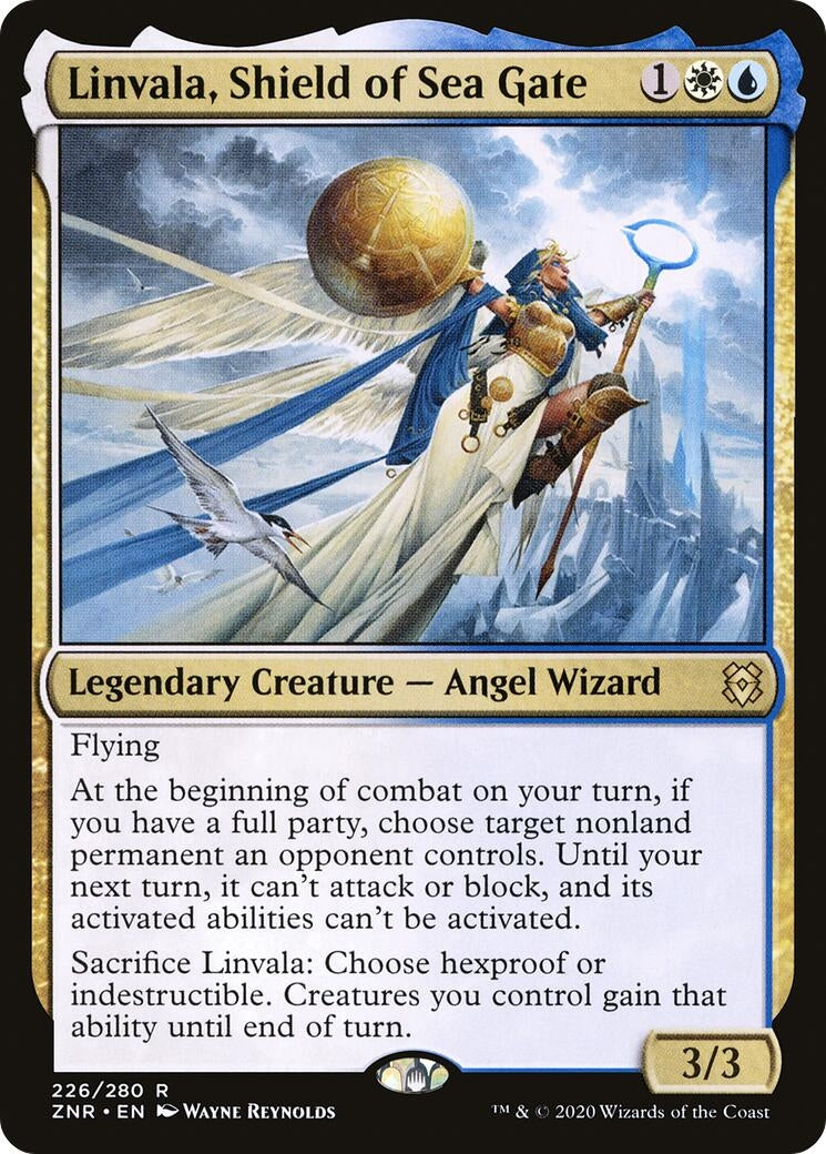 Image for Linvala, Shield of Sea Gate (226) (Zendikar Rising) - Magic: The Gathering