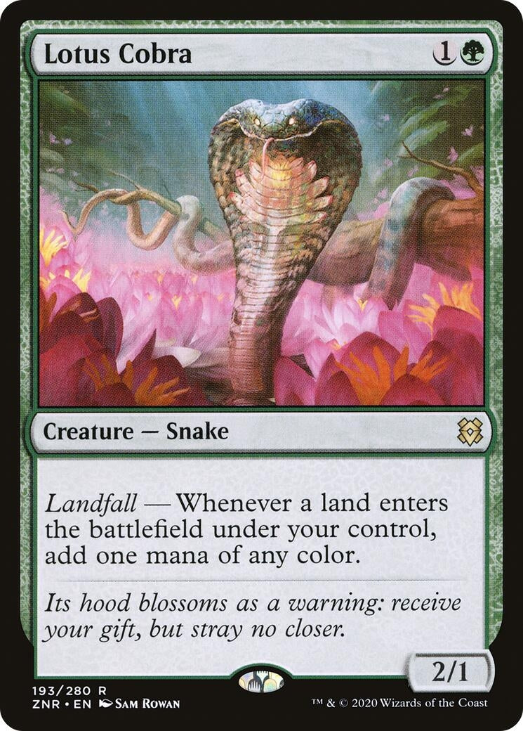 Image for Lotus Cobra (193) (Zendikar Rising) - Magic: The Gathering
