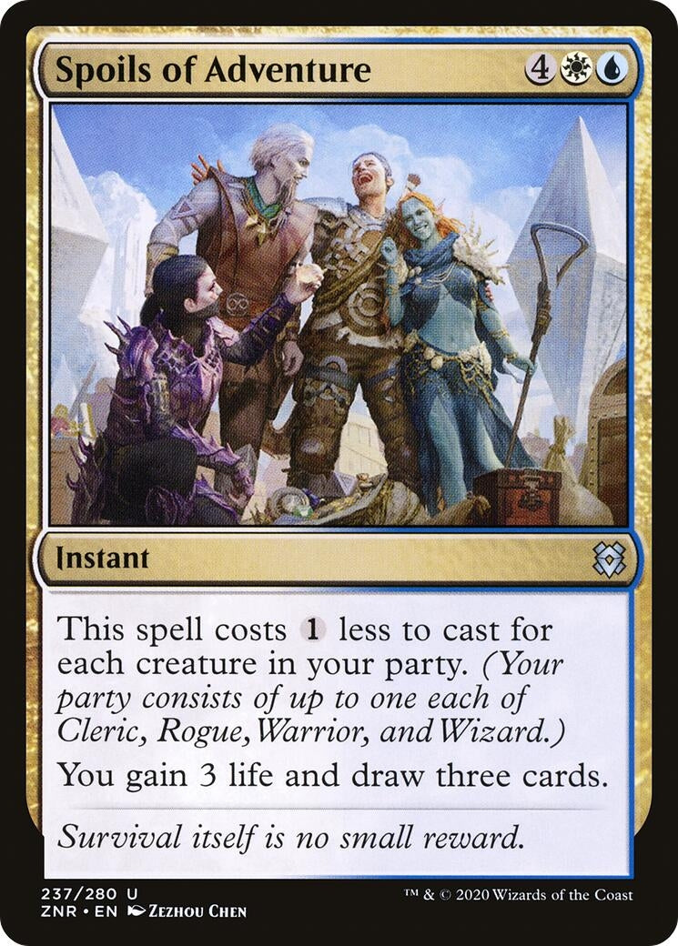 Image for Spoils of Adventure (237) (Zendikar Rising) - Magic: The Gathering